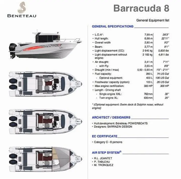 Beneteau Barracuda 8 - 
